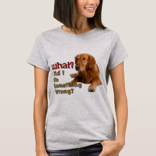 Heb ik iets verkeerds gedaan in het super-Cute Dog T-shirt