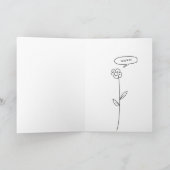 Heb ik je onlangs verteld dat ik van je hou! kaart (Binnen)