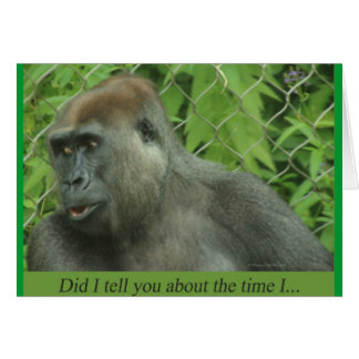 Heb ik je verteld over de tijd dat ik...