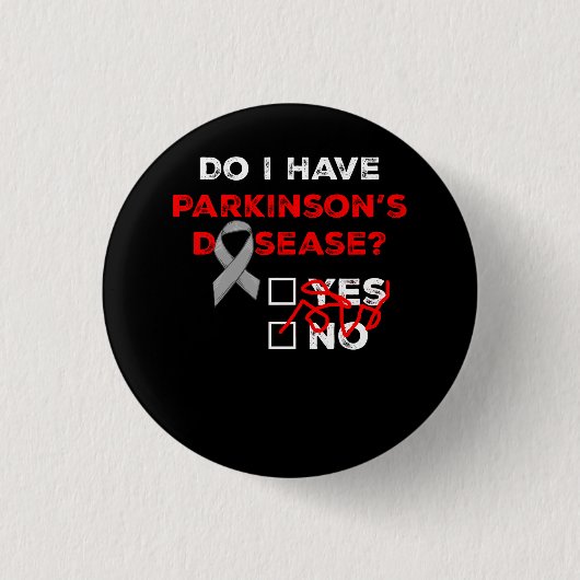 Heb ik Parkinsons Disease Awareness Warrior Sur? Ronde Button 3,2 Cm (Voorkant)