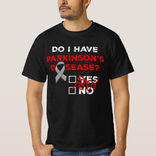 Heb ik Parkinsons Disease Awareness Warrior Sur? T-shirt (Voorkant)