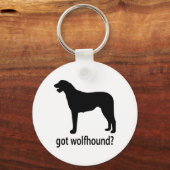 Heb Irish Wolfhound Sleutelhanger (Voorkant)