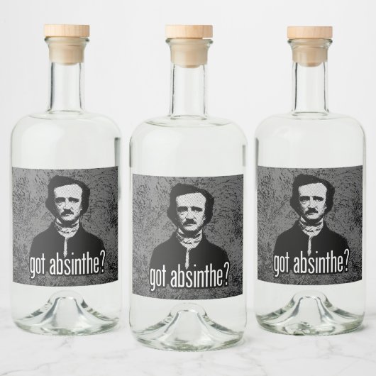 Heb je Absinthe? Etiket voor drankflessen (Flessen)