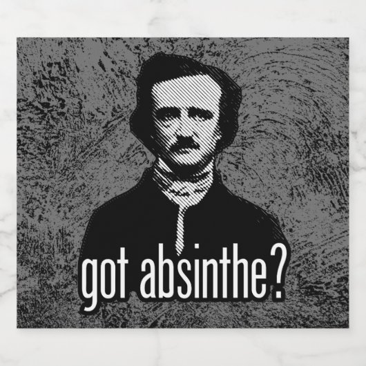 Heb je Absinthe? Etiket voor drankflessen (Enkel label)