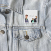 Heb je Adam? Vierkante Button 5,1 Cm (In situ)