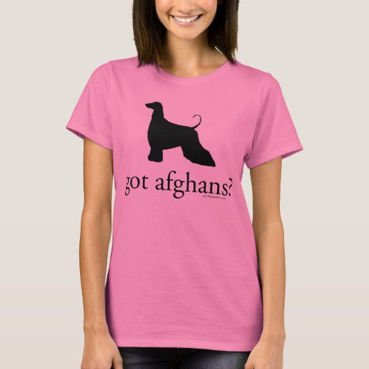 Heb je afghanen ? T-shirt (Voorkant)