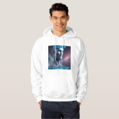 Heb je AI geprobeerd - Heren Witte Hoodie (Voorkant volledig)