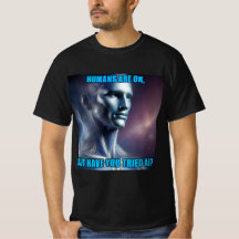 Heb je AI geprobeerd - Heren Zwarte T-Shirt