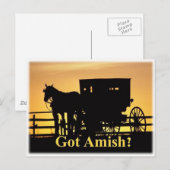 Heb je Amish? Briefkaart (Voorkant / Achterkant)
