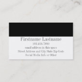 Heb je ammo ? visitekaartje (Achterkant)