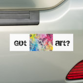 Heb je Art? Bumpersticker (Op auto)