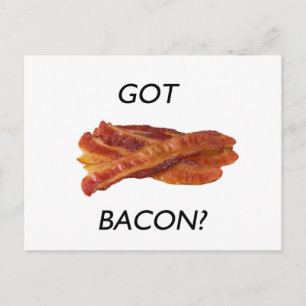 Heb je bacon? briefkaart