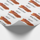 Heb je bacon? cadeaupapier (Hoek)