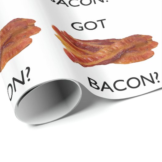 Heb je bacon? cadeaupapier (Rol Hoek)