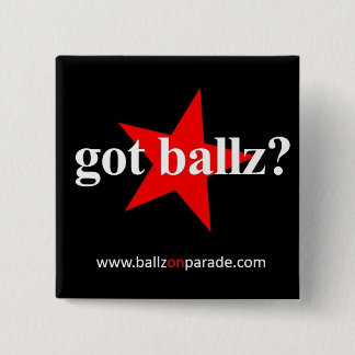 Heb je Ballz? Button