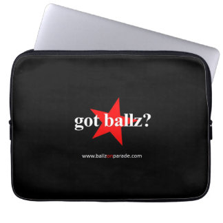 Heb je Ballz? Laptop Neopreen Sleeve