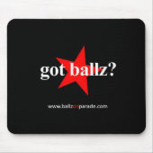 Heb je Ballz? Mousepad Muismat (Voorkant)
