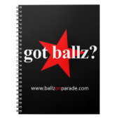 Heb je Ballz? Notitieboek (Voorkant)