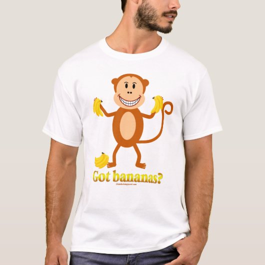 Heb je bananen? T-shirt (Voorkant)