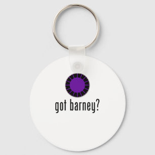 Heb je barney? sleutelhanger