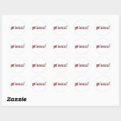 Heb je barszcz? Markering Ronde Sticker (Vel)