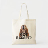 Heb je Basset? Howling Basset Hound Canvas tas (Voorkant)