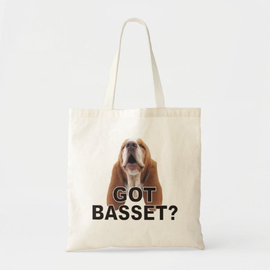 Heb je Basset? Howling Basset Hound Canvas tas (Voorkant)
