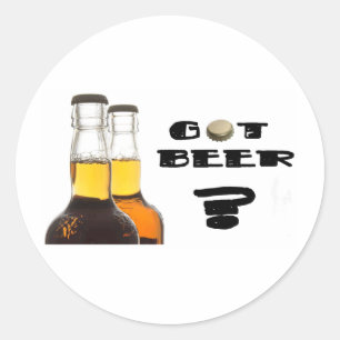 Heb je Beer? Ronde Sticker