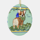"Heb je behandelingen?" Corgi Ornament (Rechts)