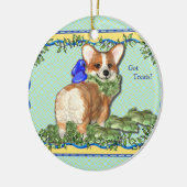 "Heb je behandelingen?" Corgi Ornament (Links)