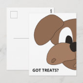 Heb je behandelingen? Verbazingwekkende hond Briefkaart (Voorkant / Achterkant)