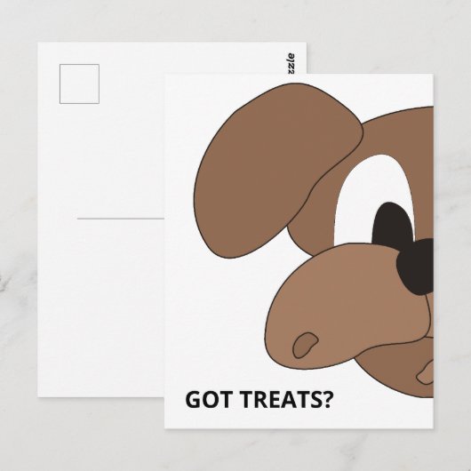 Heb je behandelingen? Verbazingwekkende hond Briefkaart (Voorkant / Achterkant)