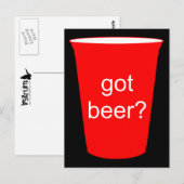 Heb je bier? briefkaart (Voorkant / Achterkant)