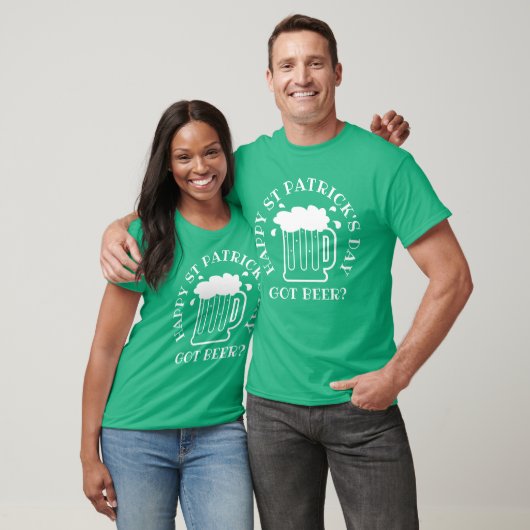 Heb je bier? Funny kelly green St Patrick's Day sh T-shirt (Unisex)