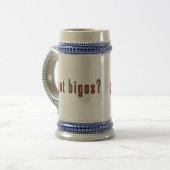 Heb je bigos? bierpul (Voorkant links)