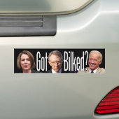 Heb je Bilked? (Drie van de tanden) Bumpersticker (Op auto)