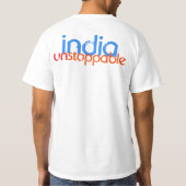 Heb je Blauw geblazen? Cricket India. T-shirt (Achterkant)