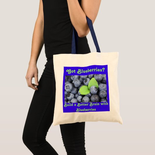 Heb je blauwe bessen? tote bag (Voorkant (product))