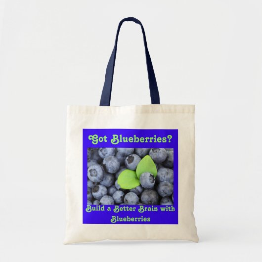 Heb je blauwe bessen? tote bag (Voorkant)