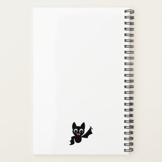 Heb je bloed? Funny Medical Halloween Planner (Achterkant)