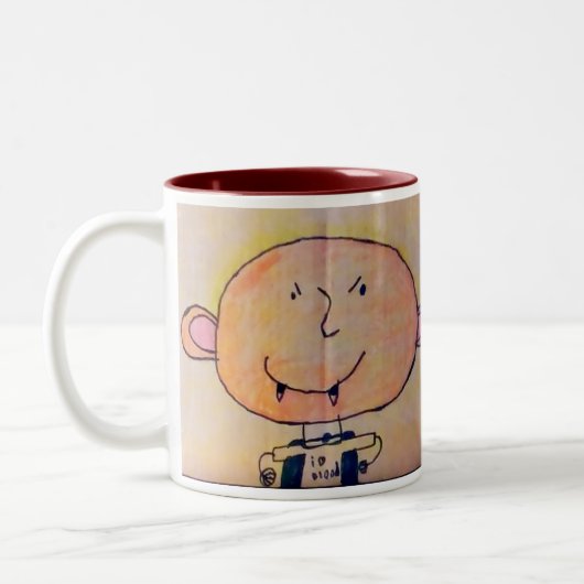 Heb je bloed? mok (Links)