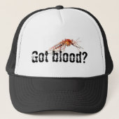 Heb je bloed? trucker pet (Voorkant)