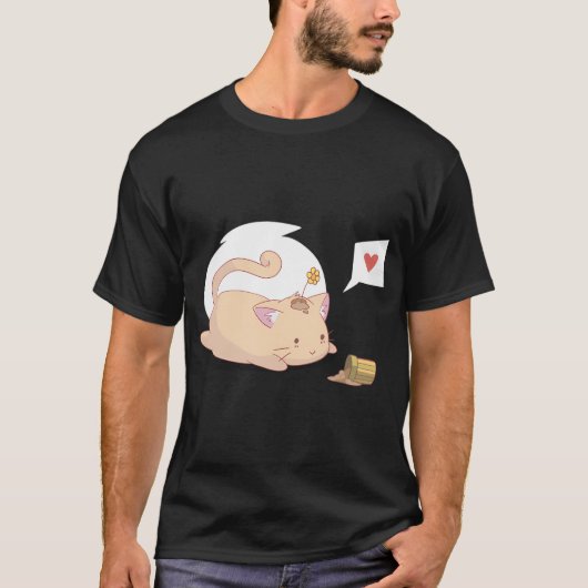 Heb je bloemen! (Blauw) T-shirt (Voorkant)