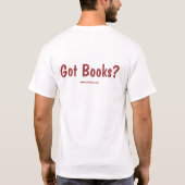 Heb je boeken? t-shirt (Achterkant)