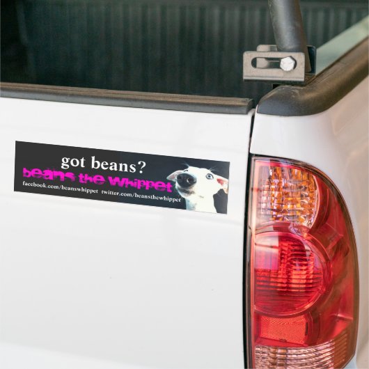 Heb je bonen? sticker (Op Truck)