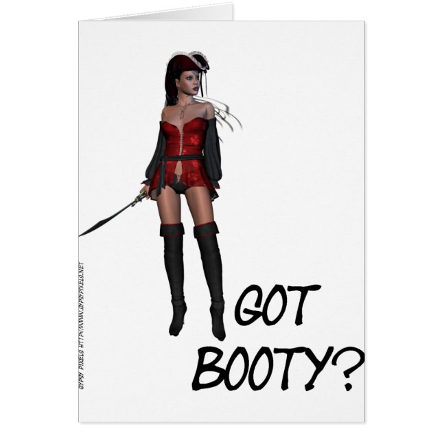 Heb je Booty? (Voorkant)