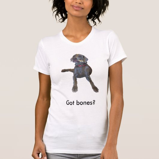 Heb je botten? t-shirt (Voorkant)