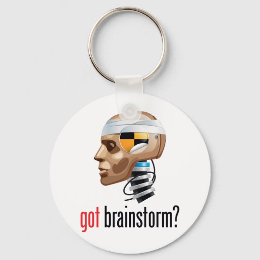 Heb je brainstorm? sleutelhanger (Voorkant)
