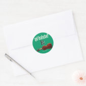 Heb je Bratsche? Ronde Sticker (Envelop)