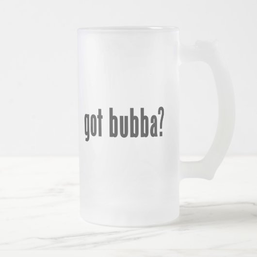 Heb je bubba? matglas bierpul (Rechts)